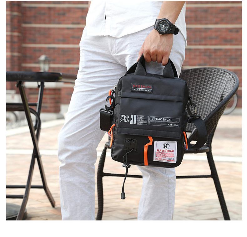 Unisex Messenger Bag Waterproof Nylon Over the Shoulder Crossbody Bags
