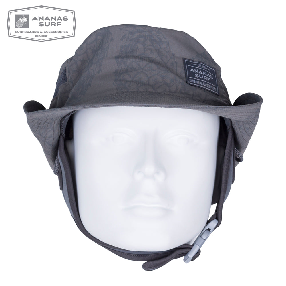 Ananas Indo Surfing Bucket Hat with Chin Strap