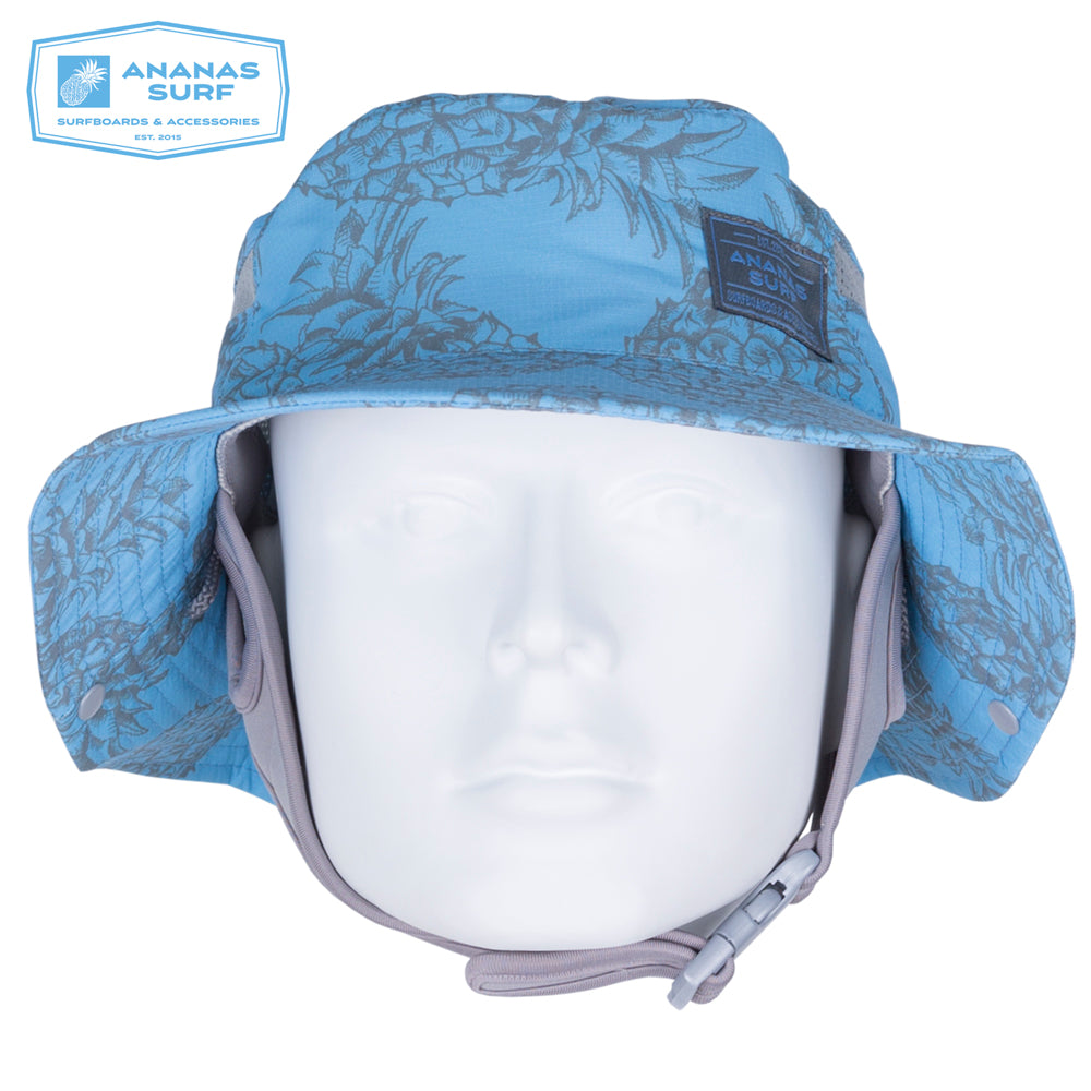 Ananas Indo Surfing Bucket Hat with Chin Strap