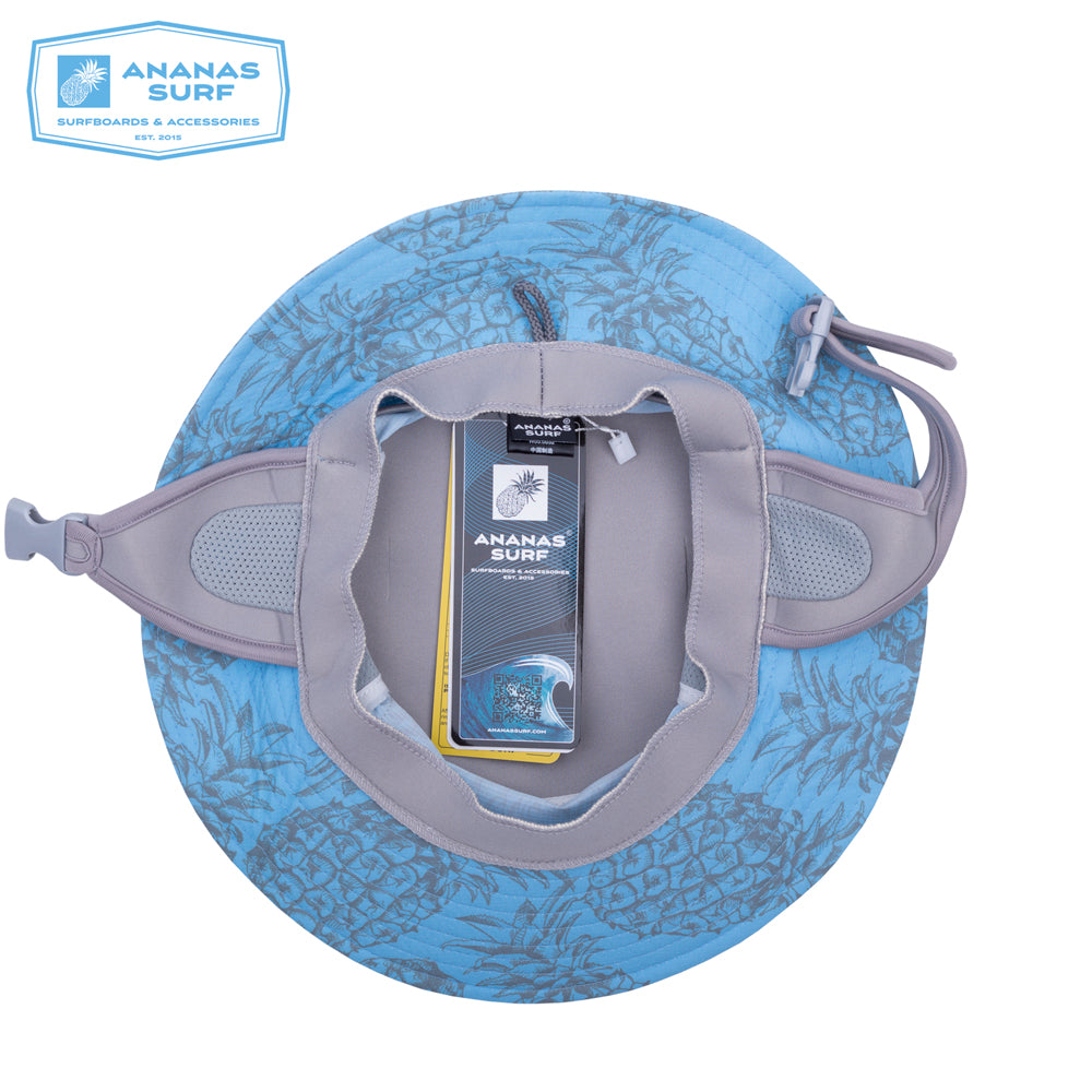 Ananas Indo Surfing Bucket Hat with Chin Strap