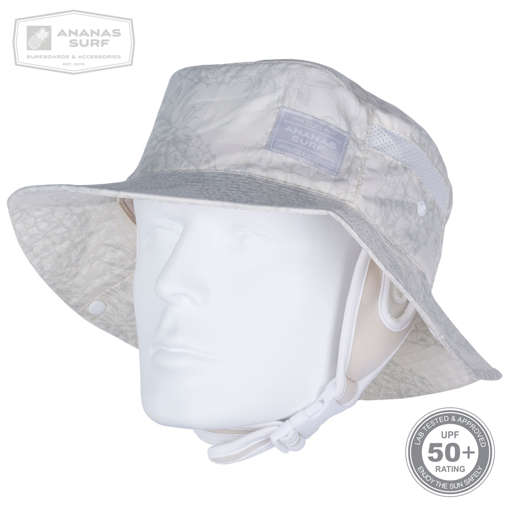 Ananas Indo Surfing Bucket Hat with Chin Strap