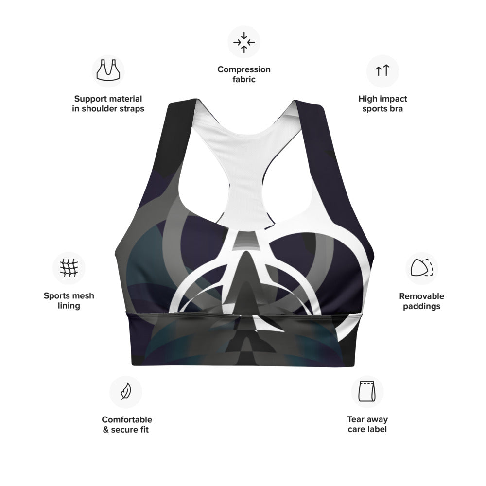 Sports bra by doboobop