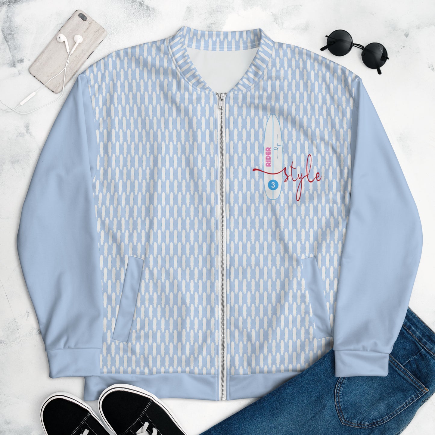 Unisex Bomber Jacket by doboobop