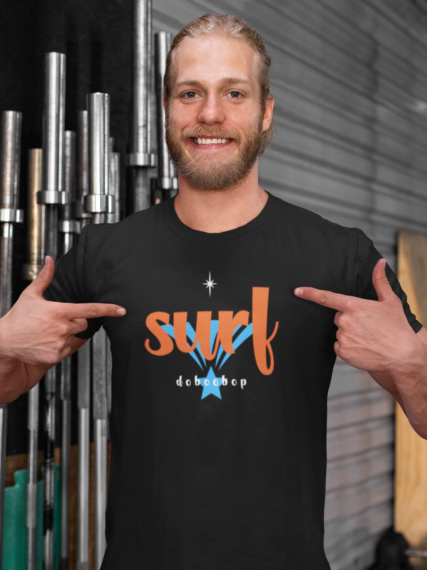 Unisex Surf tee 100% Premium Cotton Airlume combed and ring-spun for the perfect fit