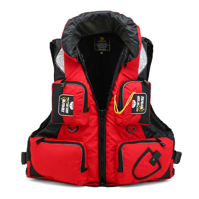 Adult Life Jacket, Adjustable Buoyancy Aid - Watersports Life vest / Life Jacket , Boating, Sailing, Fishing