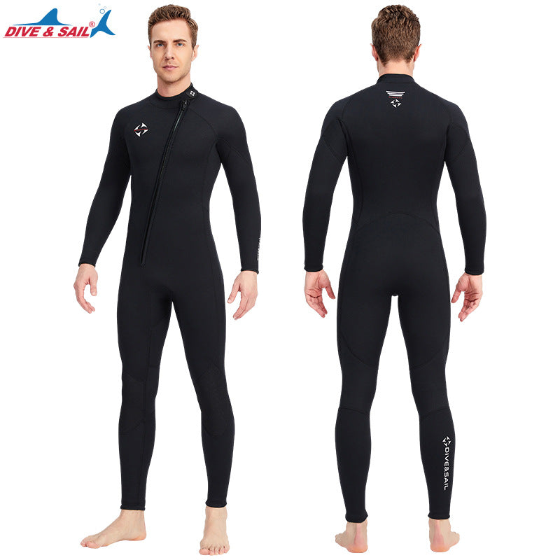 His & Hers 3MM Neoprene Front Zipper Men's & Women's twin Wetsuit, Ideal for Surfing, Scuba Diving,Underwater Fishing Snorkeling