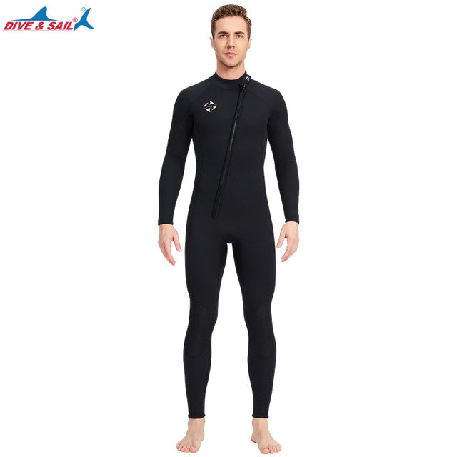 His & Hers 3MM Neoprene Front Zipper Men's & Women's twin Wetsuit, Ideal for Surfing, Scuba Diving,Underwater Fishing Snorkeling