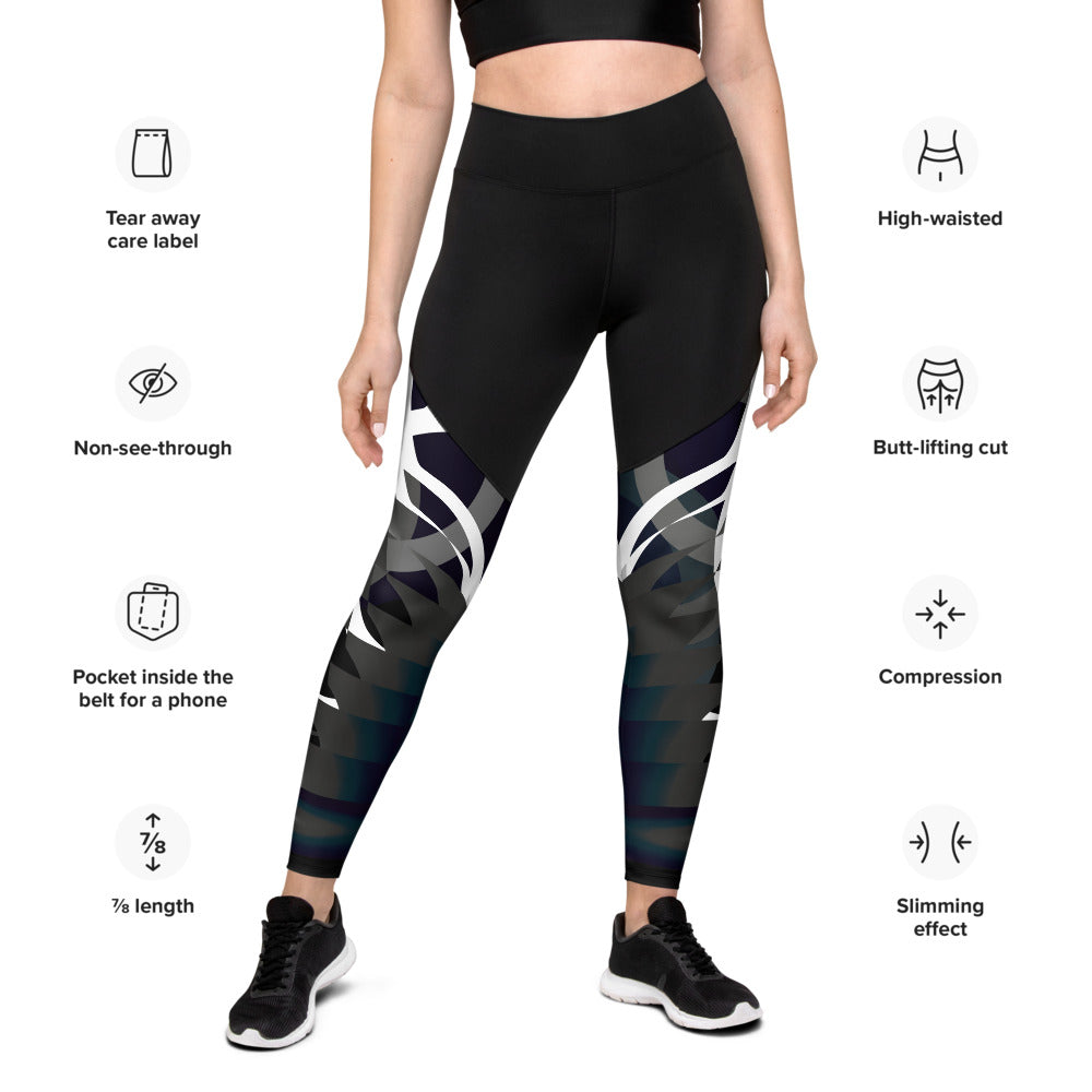 Premium Womens Sports / Activity Leggings by doboobop
