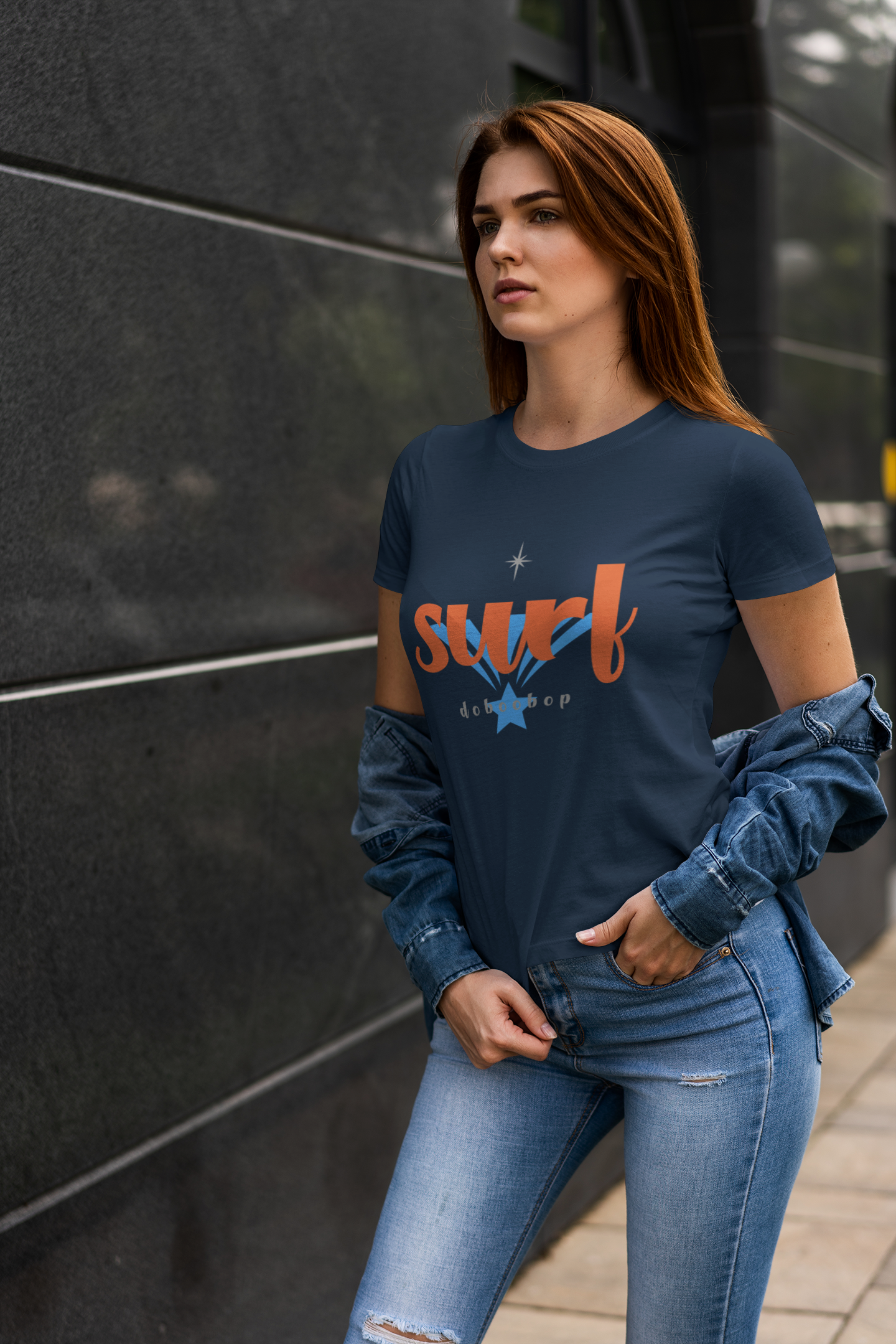 Unisex Surf tee 100% Premium Cotton Airlume combed and ring-spun for the perfect fit