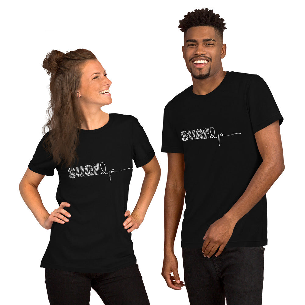 Unisex Surf tee 100% Premium Cotton Airlume combed and ring-spun for the perfect fit