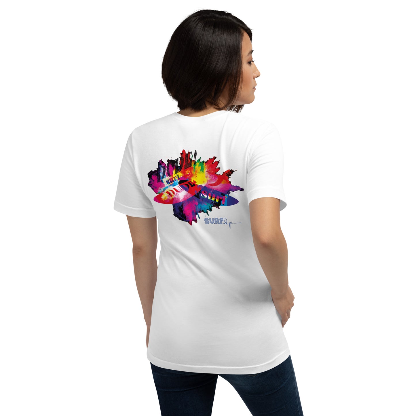 Unisex Surf tee 100% Premium Cotton Airlume combed and ring-spun for the perfect fit
