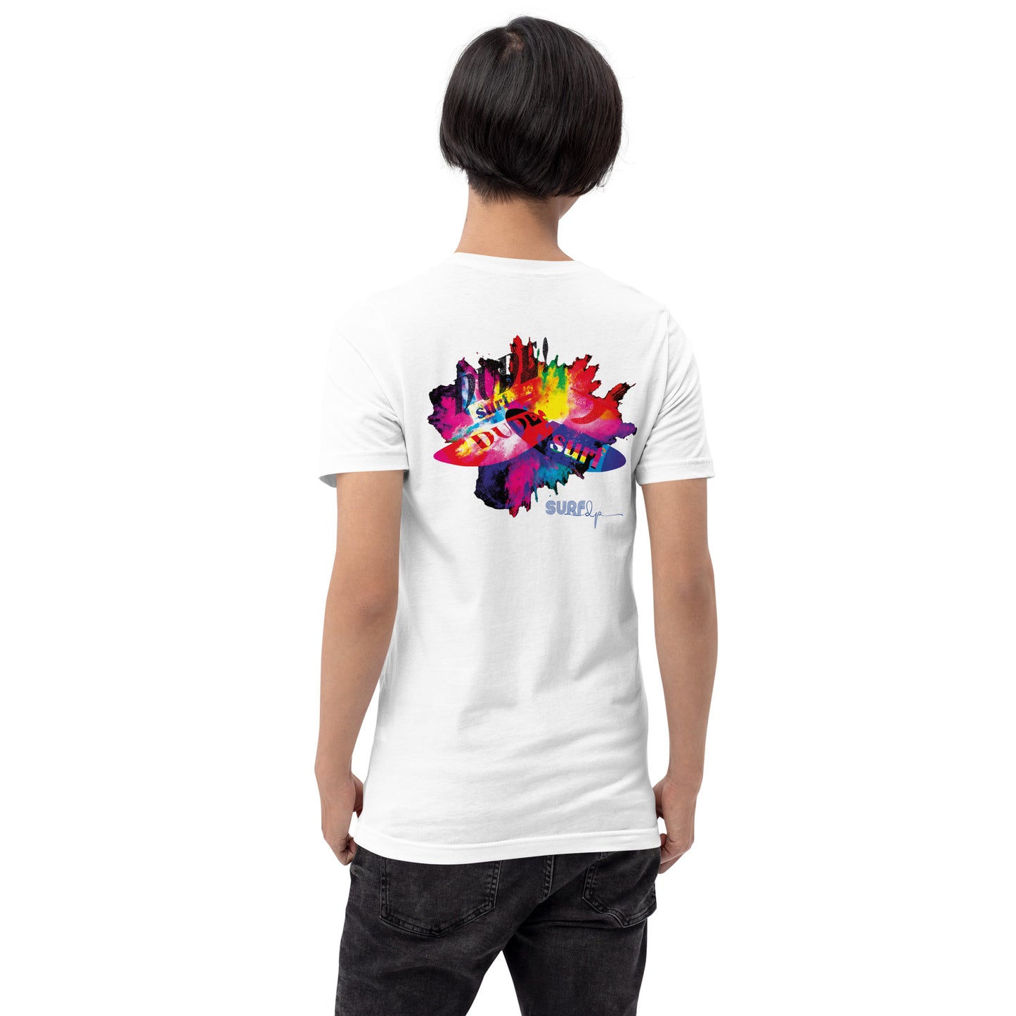 Unisex Surf tee 100% Premium Cotton Airlume combed and ring-spun for the perfect fit