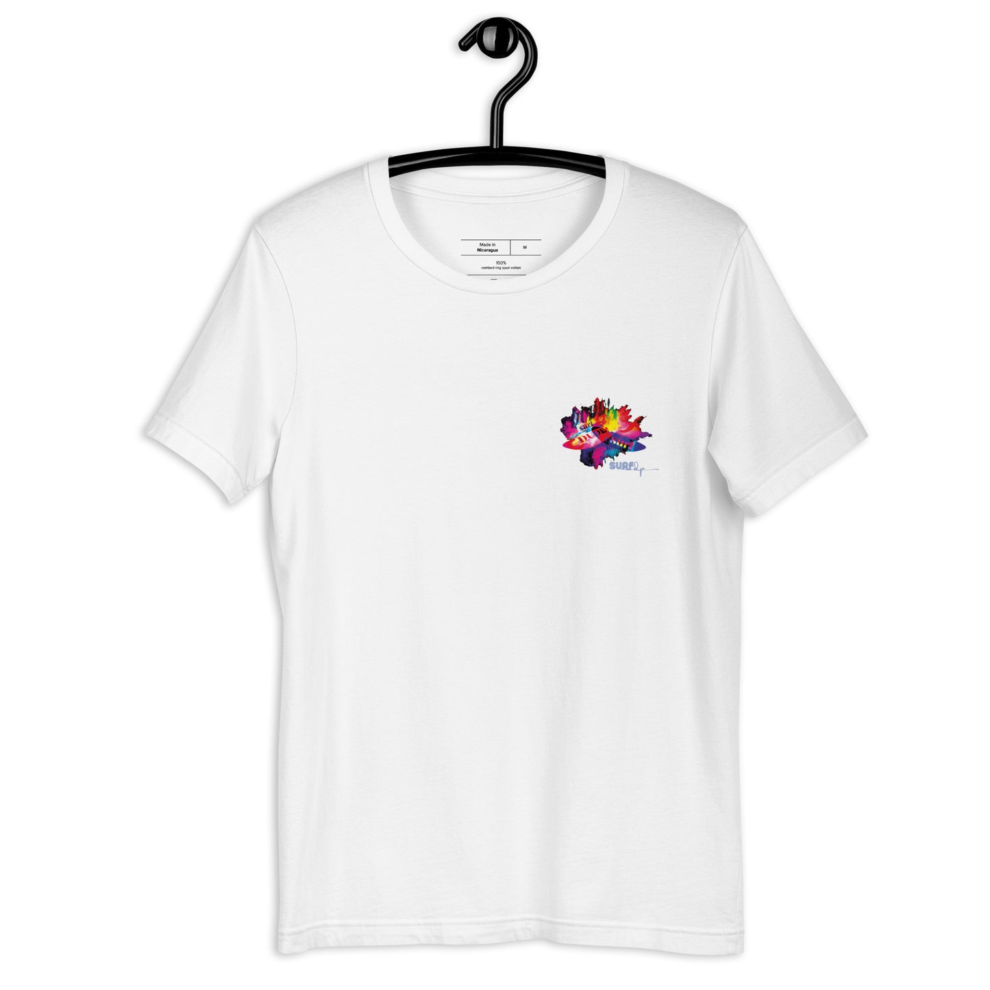 Unisex Surf tee 100% Premium Cotton Airlume combed and ring-spun for the perfect fit