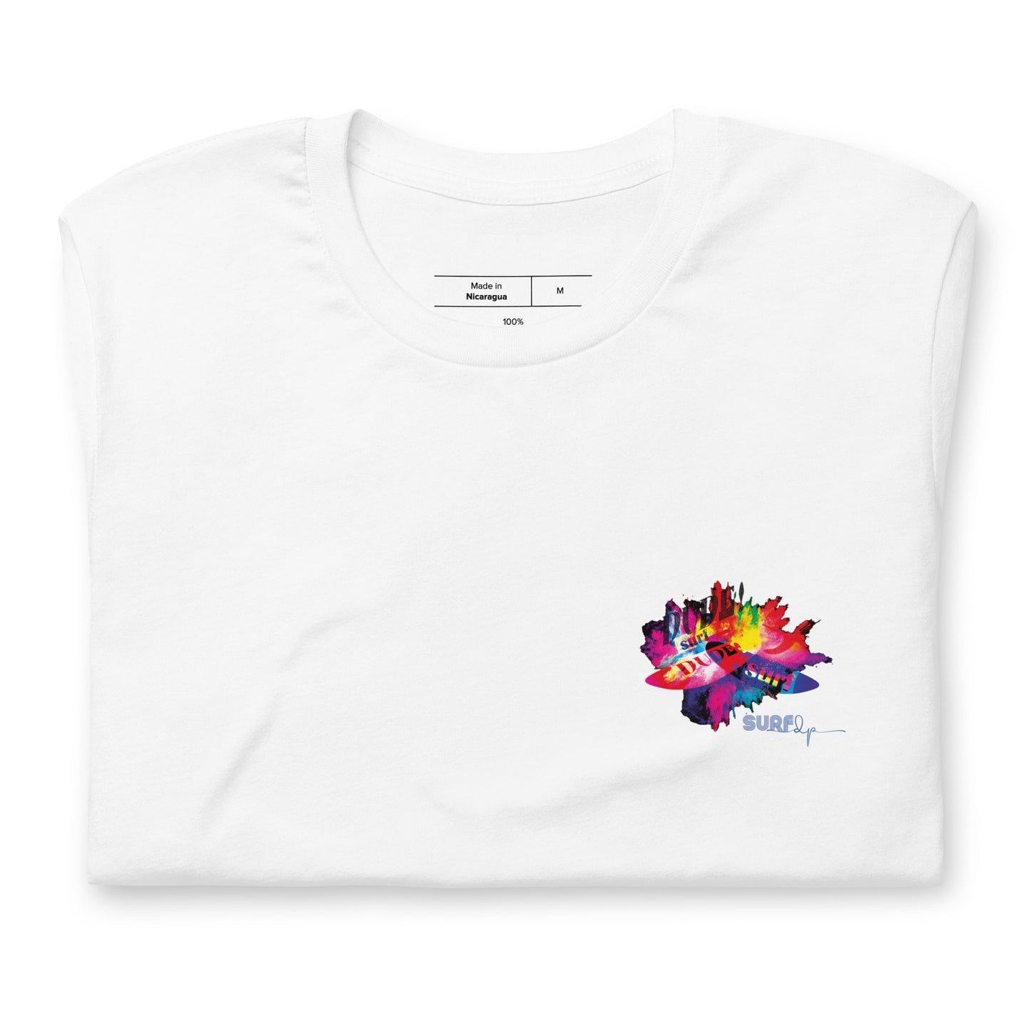Unisex Surf tee 100% Premium Cotton Airlume combed and ring-spun for the perfect fit