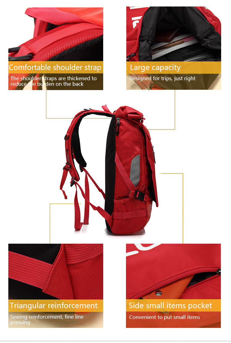OZUKO Unisex Water Resistant High Fashion Backpack watersports Bag
