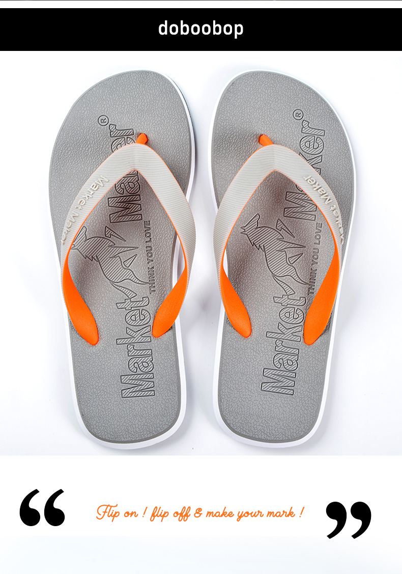 Fantastic fashionable flip flops..