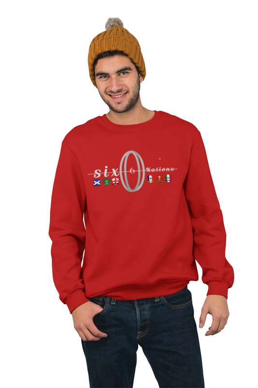 2023 Six Nation Unisex Rugby Sweatshirts available in six colours