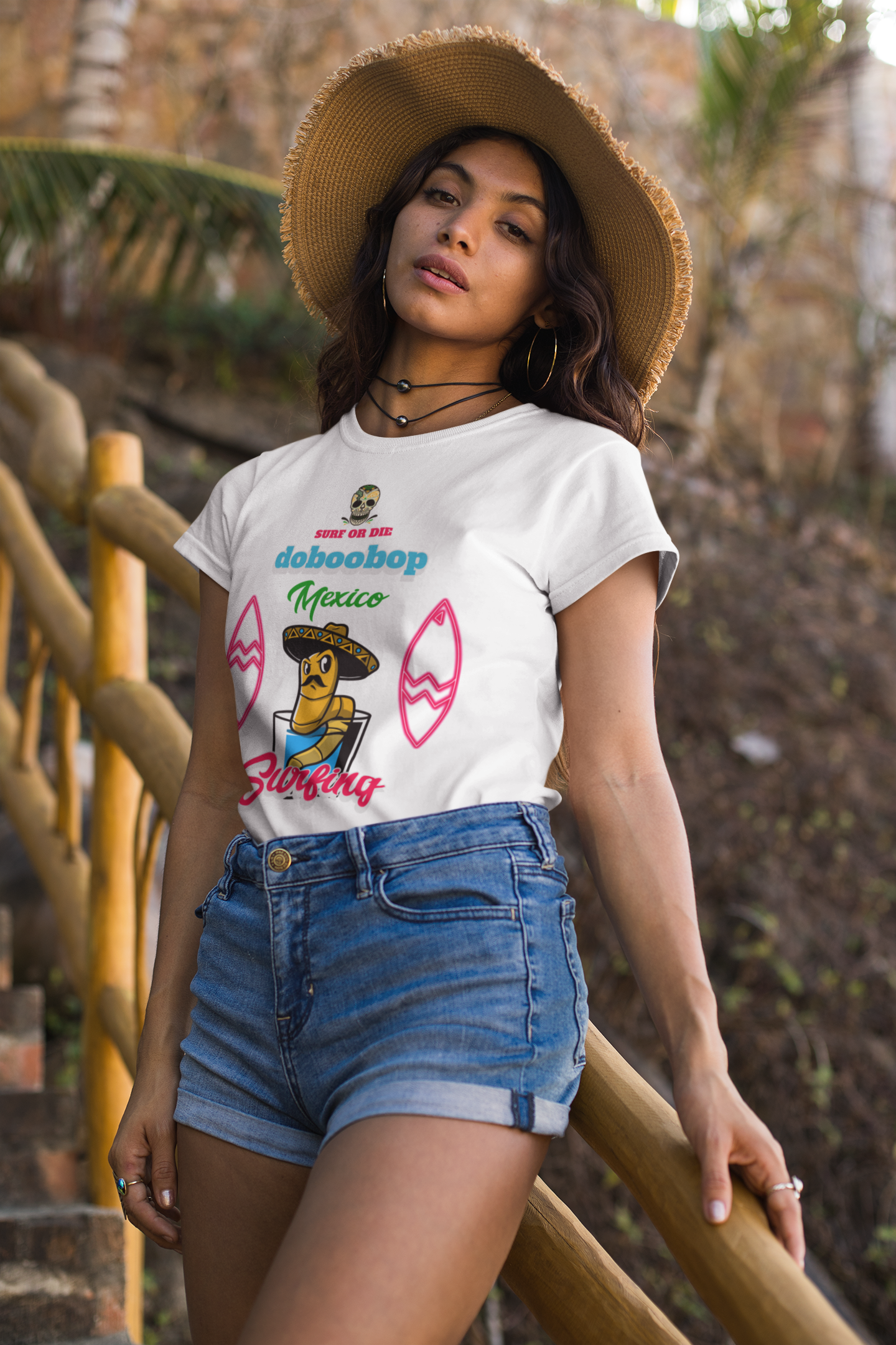 Unisex Surf tee 100% Premium Cotton Airlume combed and ring-spun  for the perfect fit