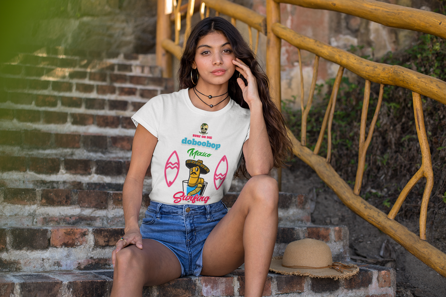 Unisex Surf tee 100% Premium Cotton Airlume combed and ring-spun  for the perfect fit