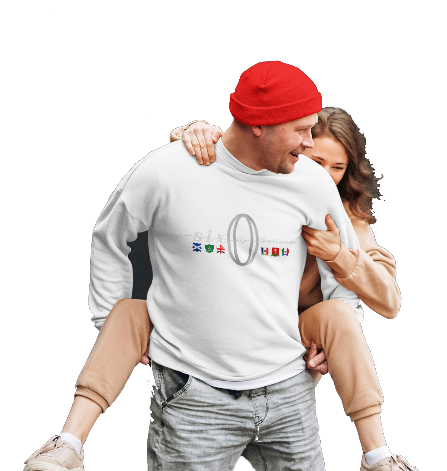 2023 Six Nation Unisex Rugby Sweatshirts available in six colours