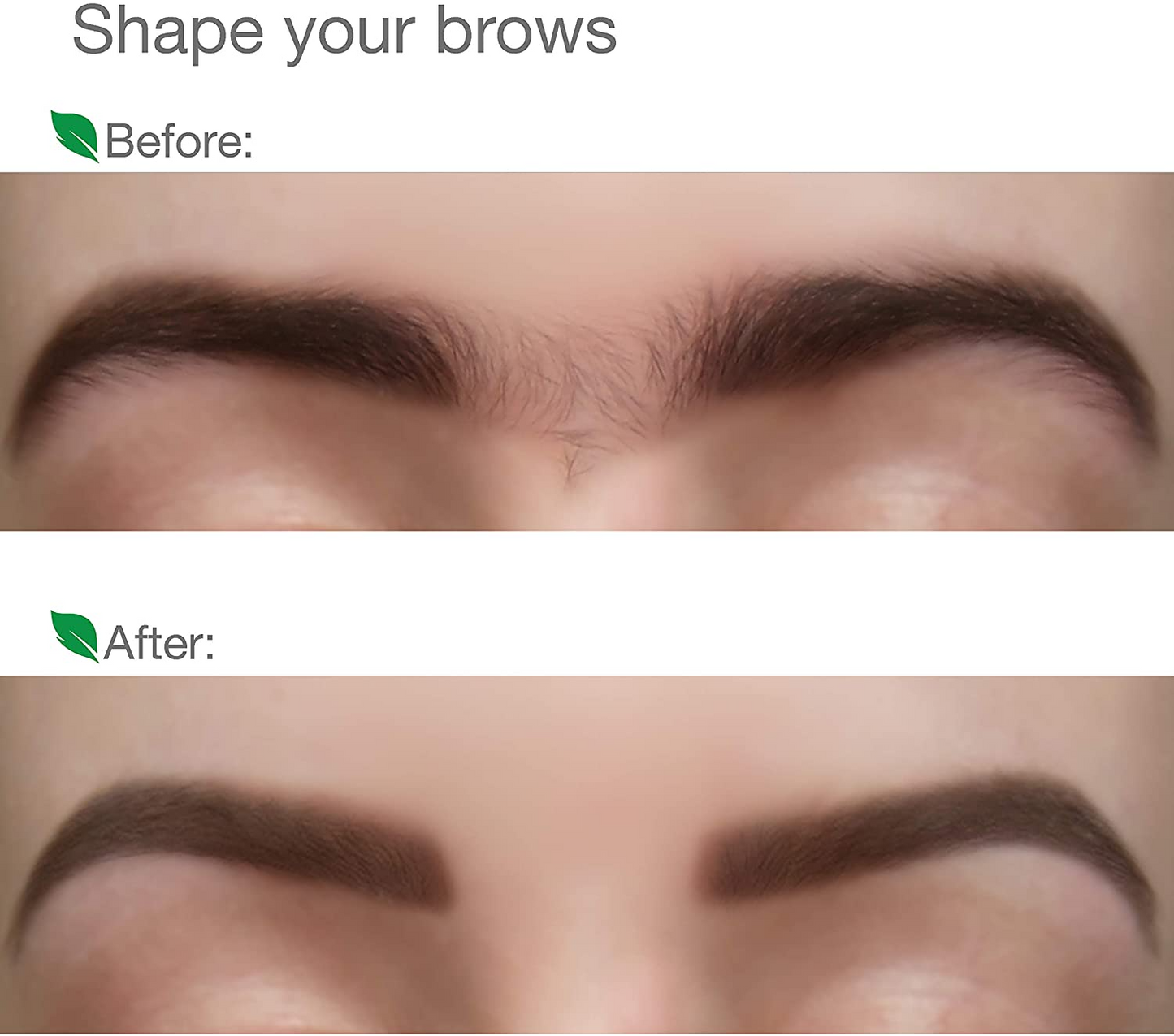 Pack of 12 Biodegradable Eyebrow Razors / Eco Friendly Eyebrow Hair Trimmer