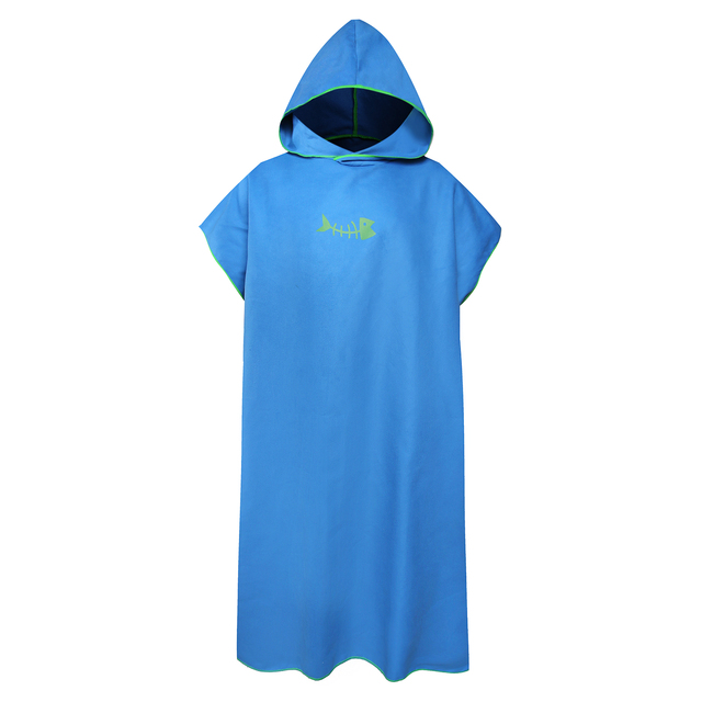 Surf Poncho Changing Towel with Hood Microfiber Beach Blanket Bath Towel Swim Towel Wetsuit Beach Poncho