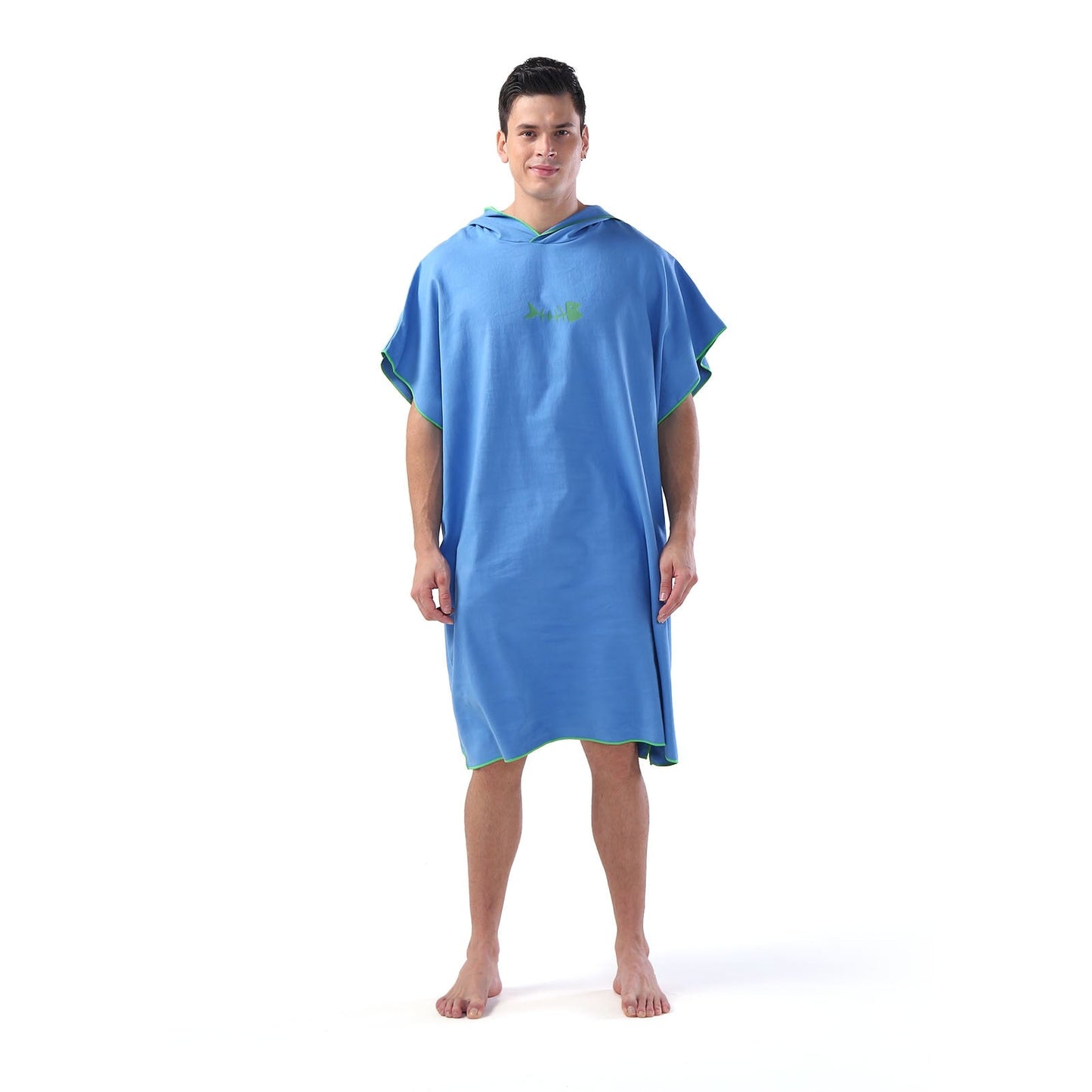 Poncho Changing Towel with Hood Microfiber Beach Blanket Bath Towel Swim Towel Wetsuit Beach Poncho.