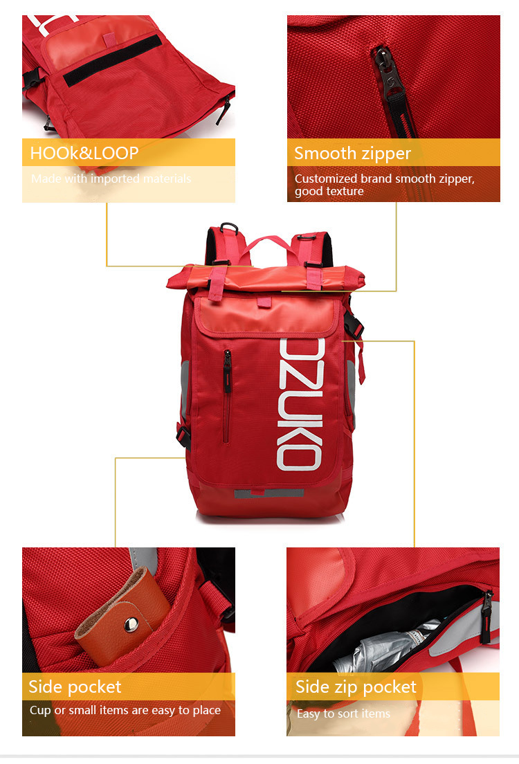 OZUKO Unisex Water Resistant High Fashion Backpack watersports Bag