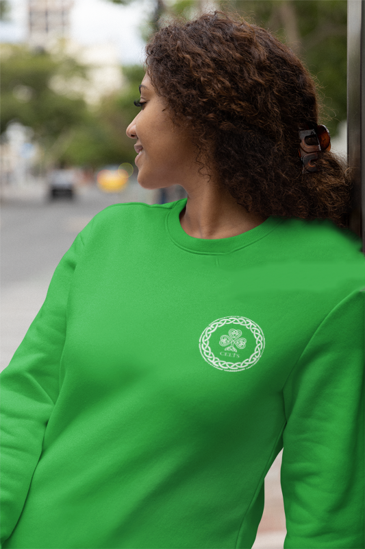 Get ready to celebrate St Patricks day in Irish style with an Ireland or Celts Unisex Sweatshirt availble in kelly green..