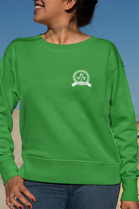 Get ready to celebrate St Patricks day in Irish style with an Ireland or Celts Unisex Sweatshirt availble in kelly green.