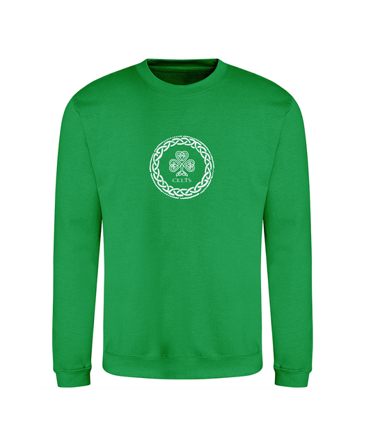 Get ready to celebrate St Patricks day in Irish style with an Ireland or Celts Unisex Sweatshirt availble in kelly green.