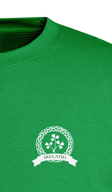 Get ready to celebrate St Patricks day in Irish style with an Ireland or Celts Unisex Sweatshirt availble in kelly green..