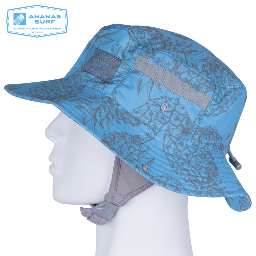 Ananas Indo Surfing Bucket Hat with Chin Strap