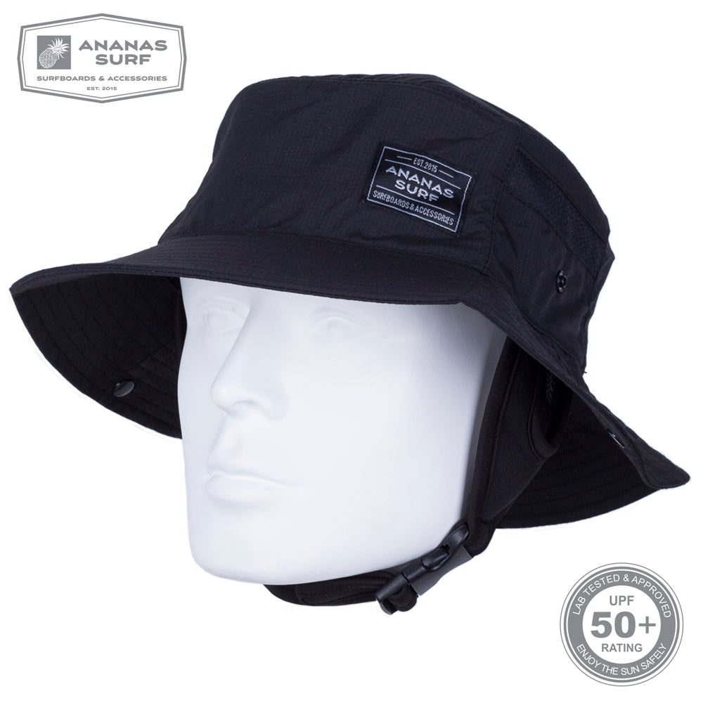 Ananas Indo Surfing Bucket Hat with Chin Strap