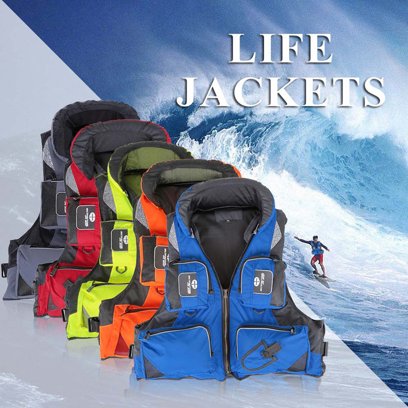 Adult Life Jacket, Adjustable Buoyancy Aid - Watersports Life vest / Life Jacket , Boating, Sailing, Fishing.