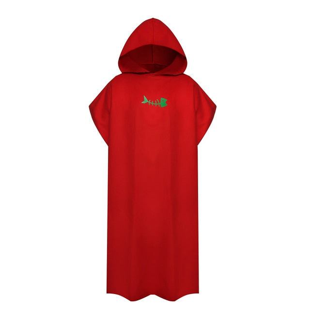 Poncho Changing Towel with Hood Microfiber Beach Blanket Bath Towel Swim Towel Wetsuit Beach Poncho.