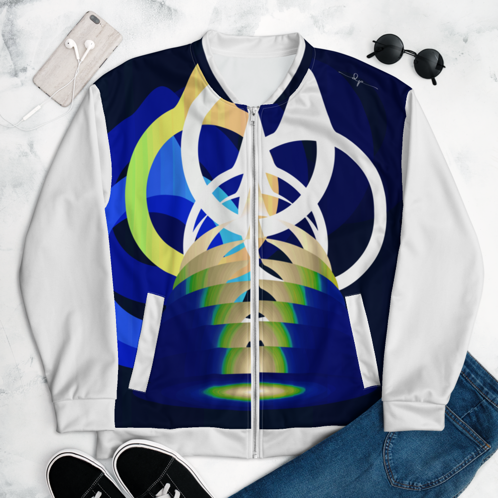 Unisex Graphic design Bomber Jacket by doboobop
