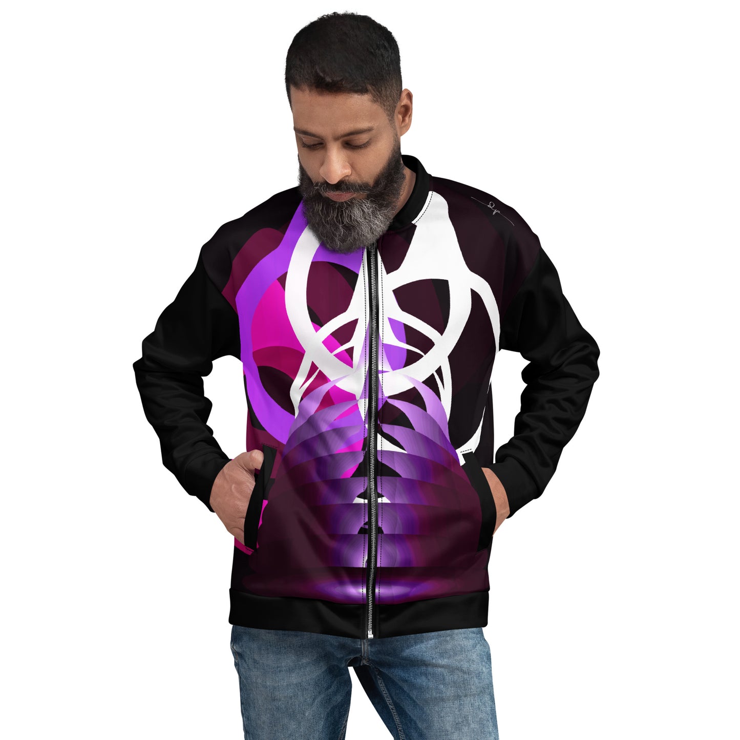 Unisex Graphic design Bomber Jacket by doboobop